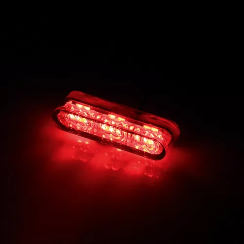 Stop Highsider Star-MX1 Pro modul LED, dispersor roșu (bucată)