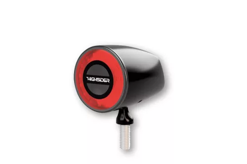 Stop Highsider Rocket Classic LED, negru/fumuriu (bucată)