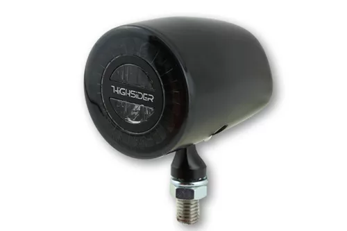 Stop Highsider Rocket Classic LED, negru/fumuriu (bucată)