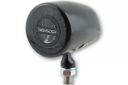 Stop Highsider Rocket Classic LED, negru/fumuriu (bucată)