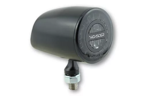 Stop Highsider Rocket Classic LED, negru/fumuriu (bucată)