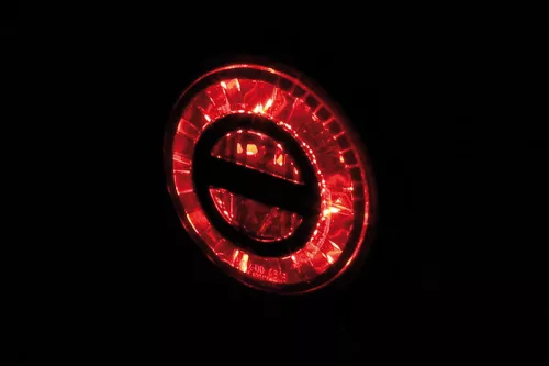 Stop Highsider Rocket Classic LED, negru/fumuriu (bucată)