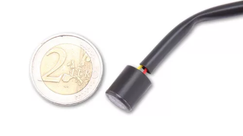 Stop Highsider Proton LED, negru/fumuriu, omologat E (bucată)