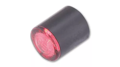 Stop Highsider Proton LED, negru/fumuriu, omologat E (bucată)
