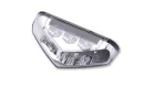 Stop Highsider LED cu lampă număr, prindere 2 șuruburi M4, dispersor transparent, omologat E (bucată)