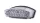 Stop Highsider Monster LED, negru, dispersor transparent, omologat E (bucată)