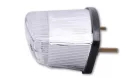Stop Highsider Monster LED, negru, dispersor transparent, omologat E (bucată)