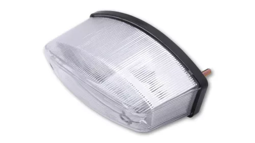 Stop Highsider Monster LED, negru, dispersor transparent, omologat E (bucată)