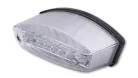 Stop Highsider Monster LED, negru, dispersor transparent, omologat E (bucată)