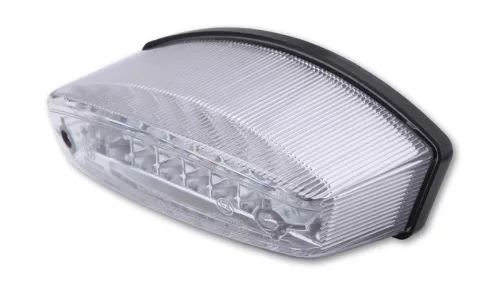Stop Highsider Monster LED, negru, dispersor transparent, omologat E (bucată)