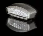 Stop Highsider Monster LED, negru, dispersor transparent, omologat E (bucată)