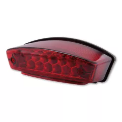   Stop Highsider Monster LED, negru, dispersor roșu, omologat E (bucată)