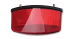Stop Highsider Monster LED, negru, dispersor roșu, omologat E (bucată)