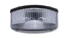 Stop Highsider Monster LED, negru, dispersor fumuriu, omologat E (bucată)