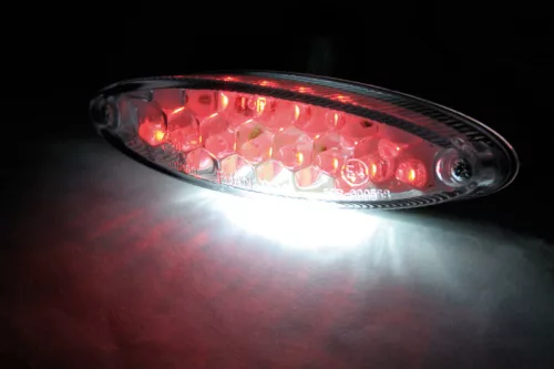 Stop Highsider Number1 LED mini cu lampă număr, dispersor transparent (bucată)