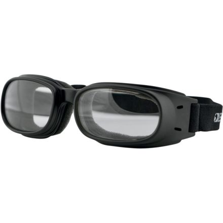 Bobster Goggle Piston Black/Clear Bpis01C