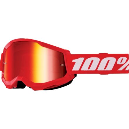 GOGGLE STRATA 2 JNR RED MIR RD