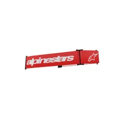Curea ochelari Alpinestars Supertech rosu/alb