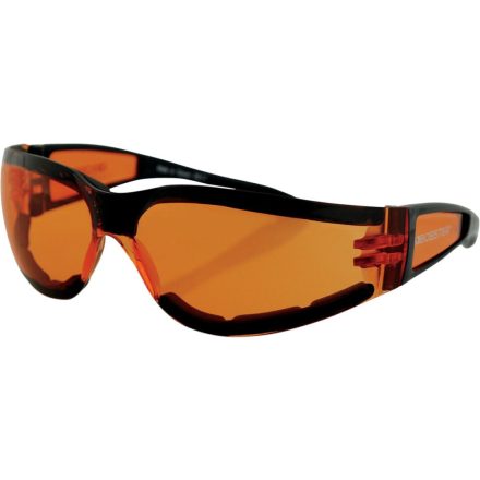 Bobster Sunglasses Shield Ii Bk/Am Esh202