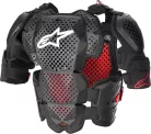 Protectie Piept Alpinestars A-10 v2 Full Chest Guard negru/rosu