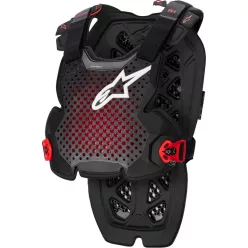   Protectie Piept Alpinestars A-1 Pro Chest Guard negru/rosu (67001231431M)