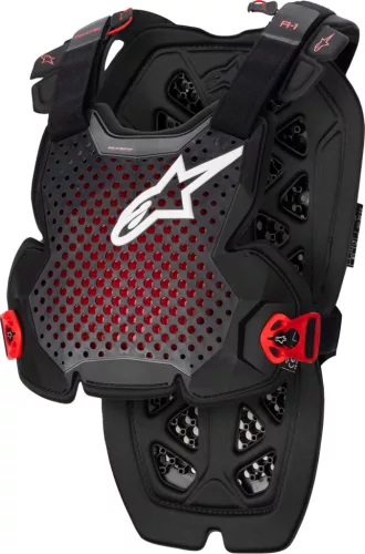 Protectie Piept Alpinestars A-1 Pro Chest Guard negru/rosu (67001231431M)