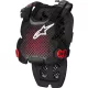 Protectie Piept Alpinestars A-1 Pro Chest Guard negru/rosu