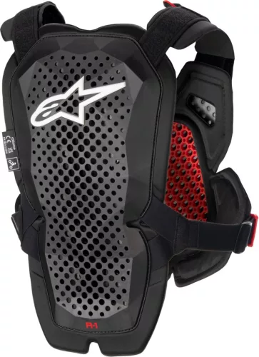 Protectie Piept Alpinestars A-1 Pro Chest Guard negru/rosu