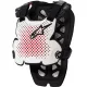 Protectie Piept Alpinestars A-1 Pro Chest Guard alb/negru/rosu (6700123213M)