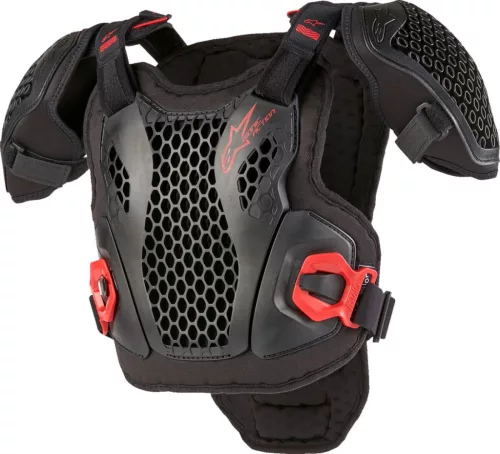 Protectie Piept copii Alpinestars Bionic Action Guard negru/rosu