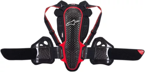 Protecție Alpinestars Nucleon KR-3 fumuriu/rosu