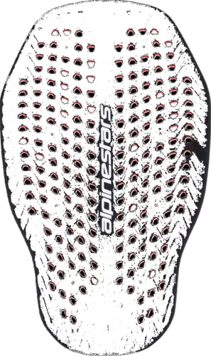 Protecție Spate Alpinestars Nucleon Plasma negru/rosu