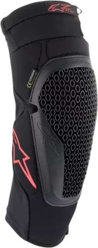 Genunchiere Alpinestars Bio Flex Knee negru/rosu