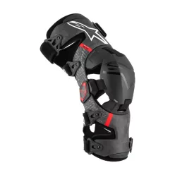   Orteza Genunchi Alpinestars Supertech RK-10 Plasma negru/rosu