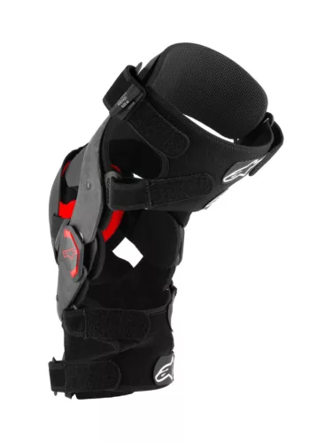 Orteza Genunchi Alpinestars Supertech RK-10 Plasma negru/rosu