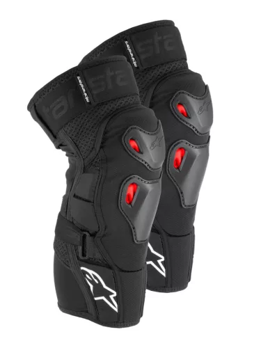 Genunchiere Alpinestars Bionic Pro Plasma negru/rosu/alb