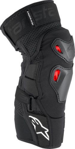 Genunchiere Alpinestars BIO PRO BLK/RD/WHT L