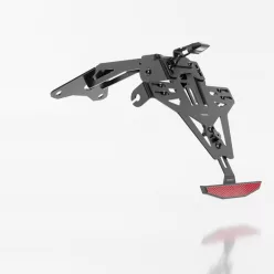   Suport număr Highsider Akron-RS Pro cu lampă număr pentru Aprilia RSV4, Tuono V4, RS4 125, RS 125