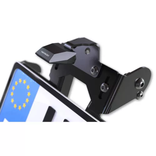 Suport număr Highsider Akron-RS Pro universal tip 1, cu lampă număr