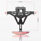 Suport număr Highsider Akron-RS fără lampă număr pentru KTM 1290 Super Duke R 2020-
