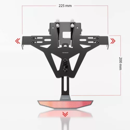 Suport număr Highsider Akron-RS fără lampă număr pentru KTM 1290 Super Duke R 2020-