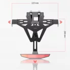Suport număr Highsider Akron-RS fără lampă număr pentru Kawasaki ZX-10R 2016-2020