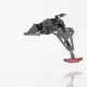 Suport număr Highsider Akron-RS Pro cu lampă număr pentru Kawasaki Z650 RS 2022-