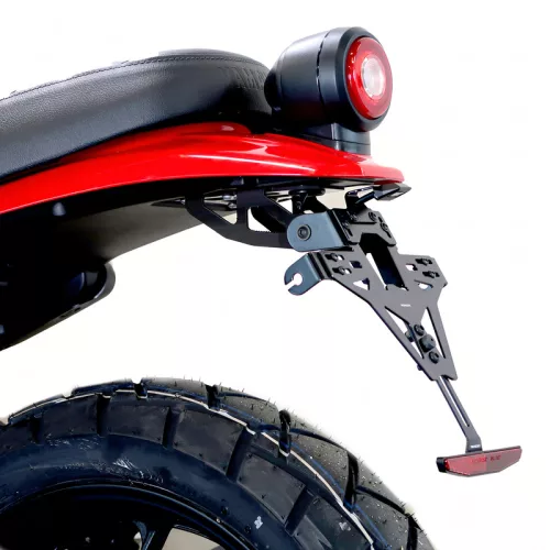 Suport număr Highsider Akron-RS Pro cu lampă număr pentru Yamaha XSR 125 2021-