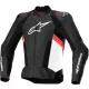Geacă Alpinestars Missile v3 Airflow negru/alb/rosu fluo