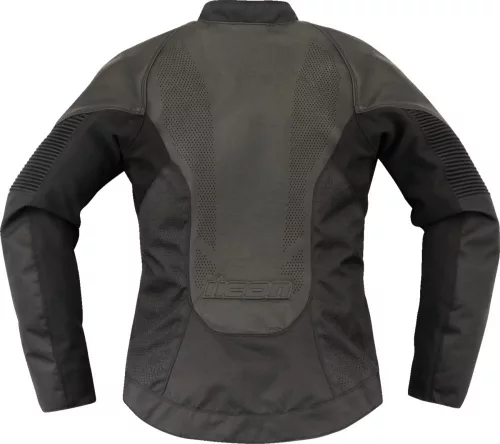 Geacă dama Icon Overlord3 Leather negru