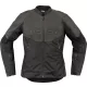 Geacă dama Icon Overlord3 Leather negru