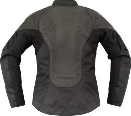 Geacă dama Icon Overlord3 Leather negru