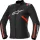 Geacă dama Alpinestars Stella T-SPS v2 negru/alb/rosu fluo