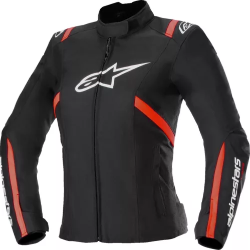 Geacă dama Alpinestars Stella T-SPS v2 negru/alb/rosu fluo